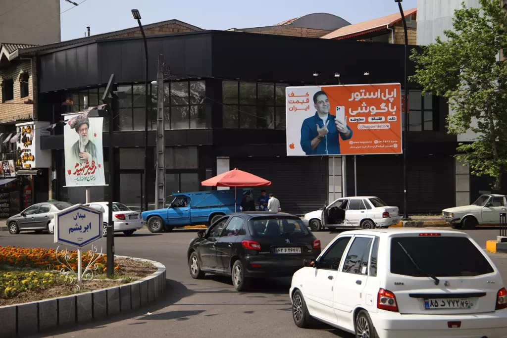 پل عابر لیالستان لاهیجان جاده لنگرود